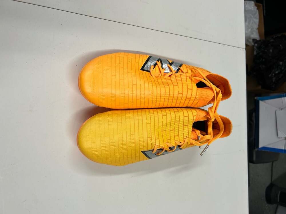 New Balance Furon v7+ Destroy FG Soccer Cleats Sun Glow Orange
